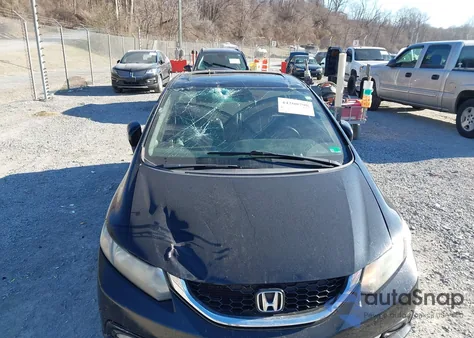 2015 Honda Civic Ex-L z USA, uszkodzony, nr VIN 19XFB2F92FE086501